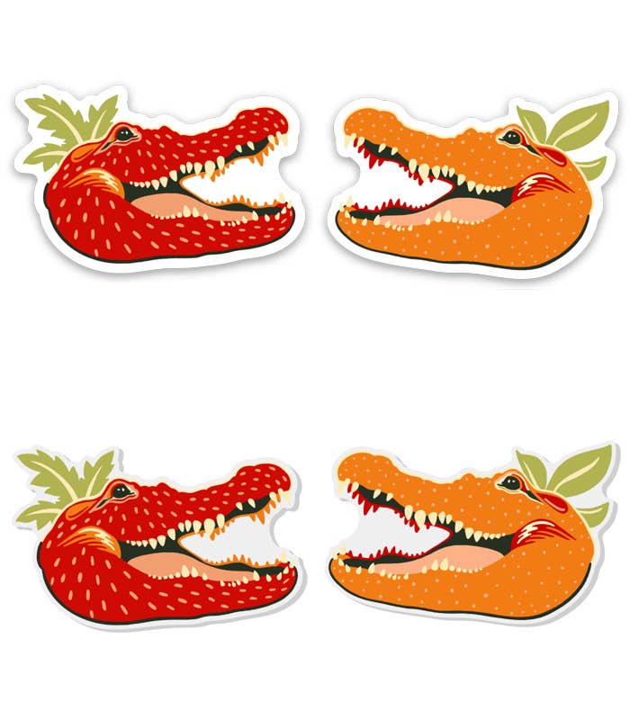 Freehand Goods - Vente Aimants - Ensemble d'aimants et d'autocollants Gator1