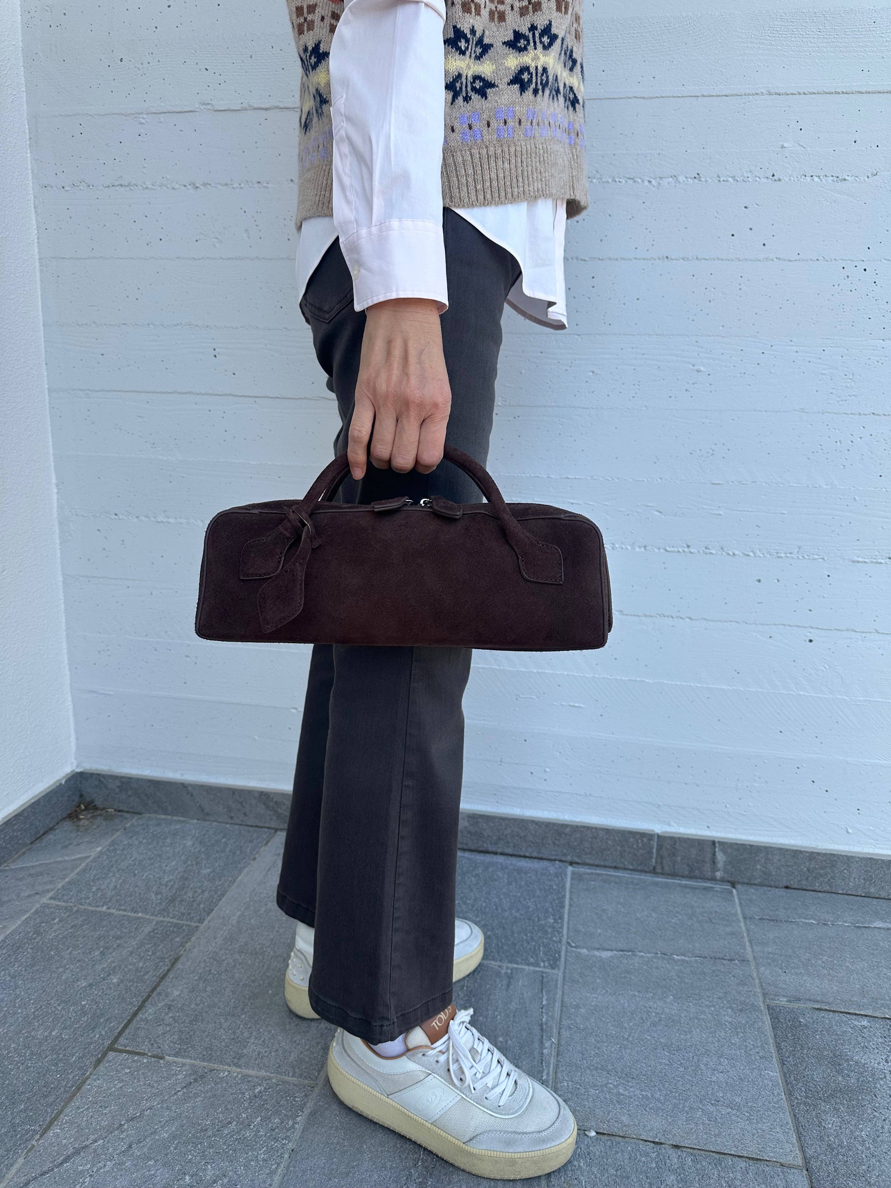 Zhade - Wholesale Schoudertas - Dames - ALIAH - suède3