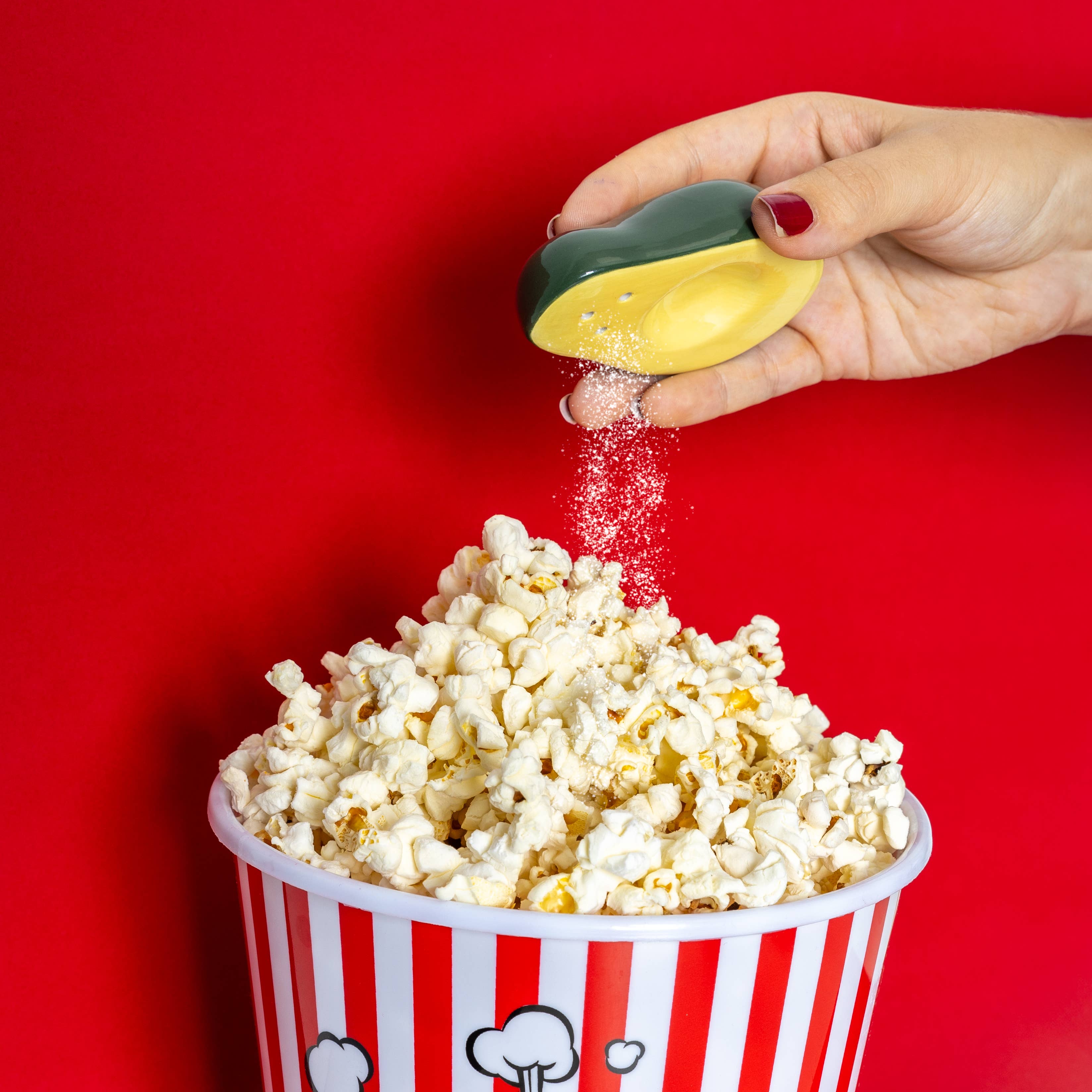 Fisura - Wholesale Salt & Pepper Shaker Set - Salt and pepper shaker Avocado2