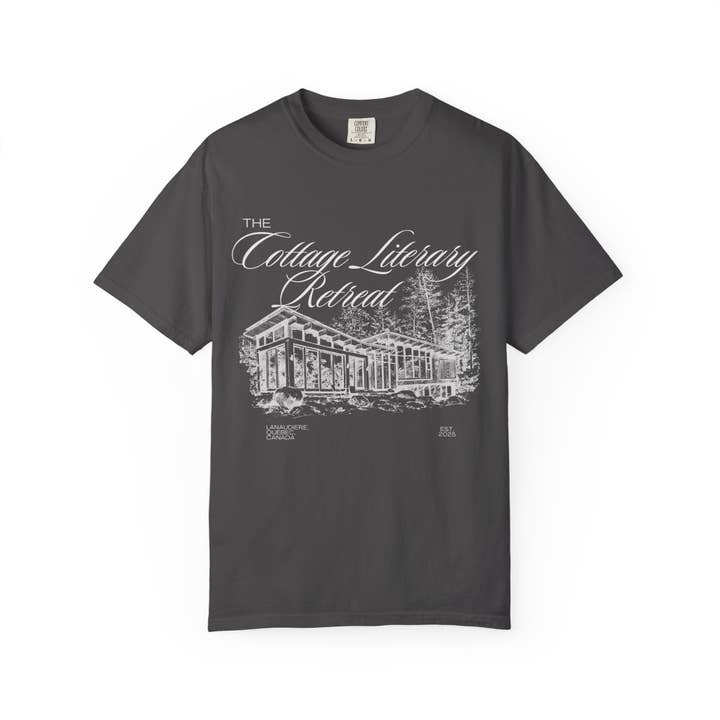 Shadowbound Spines LLC - Wholesale T-Shirt (Graphic) - Women's - Heated Rivalry The Cottage Literary Retreat Tee4