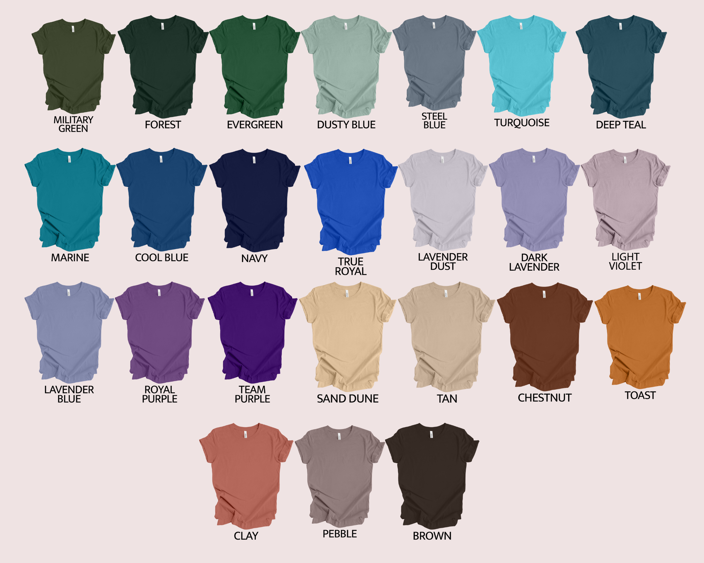 Jessdreams Creations LLC - Wholesale T-Shirt (Graphic) - Unisex - Bella Canvas Custom T-Shirt | Personalized Text or Design | 1