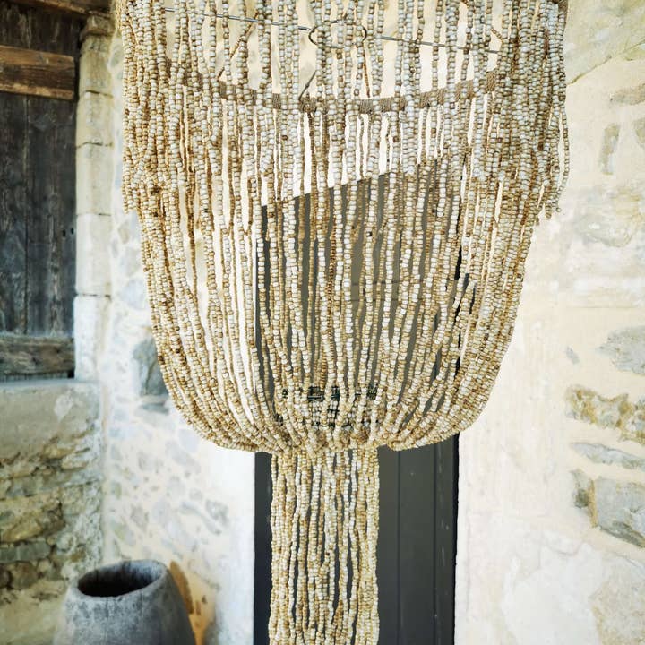 melastidecobali - Wholesale Chandelier/Hanging Light - Brown beaded pendant2