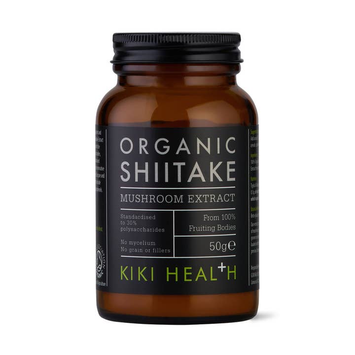 Organic Shiitake Mushroom Extract Powder – 50g for wholesale by KIKI Heath