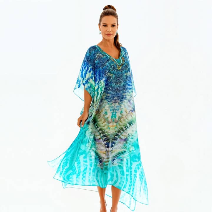 Kaftan (marine) for wholesale by Claire Powell