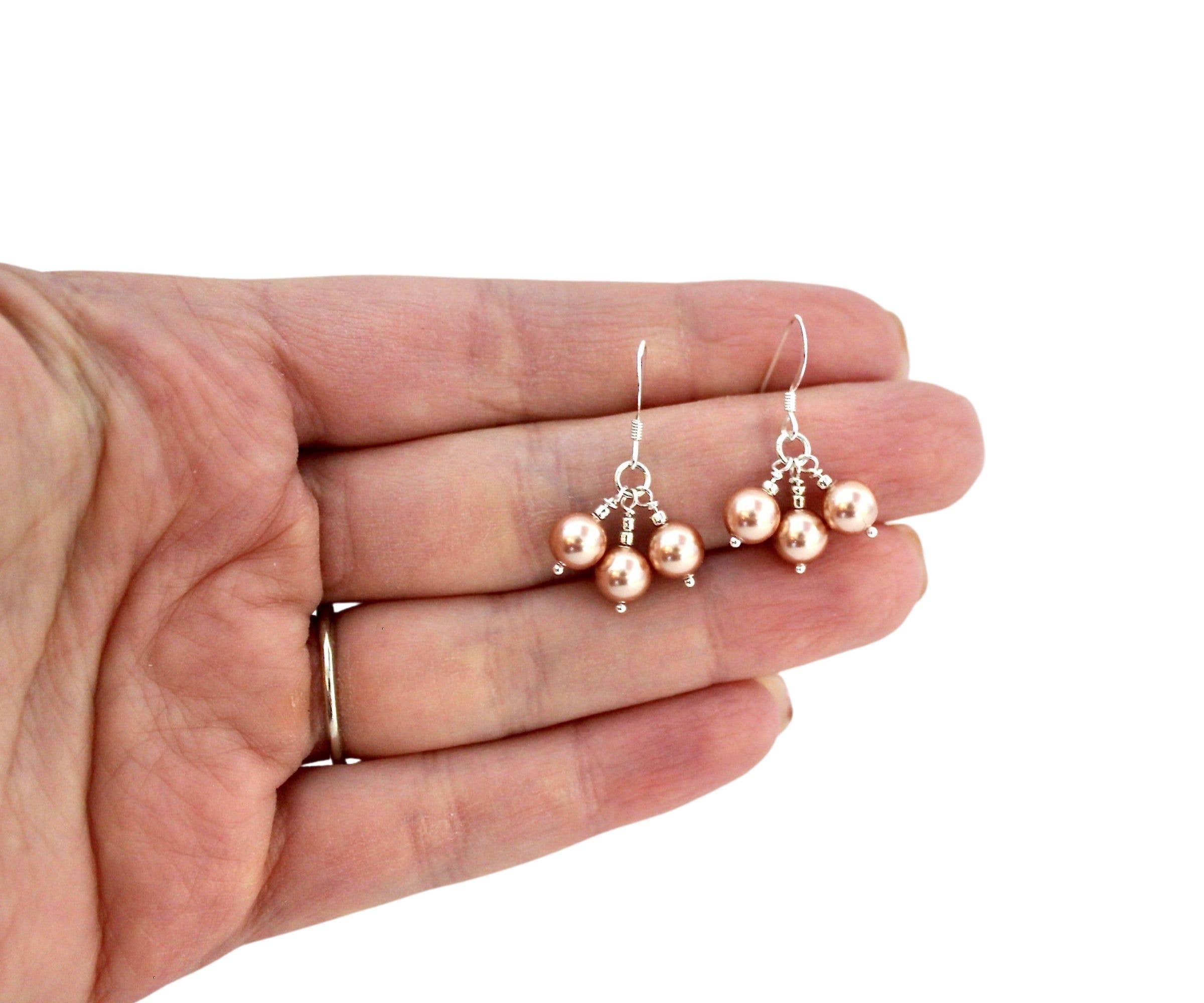 Camba Jewelry - Wholesale Jewelry Set - Swarovski Pearl Bracelet/Earrings Set8