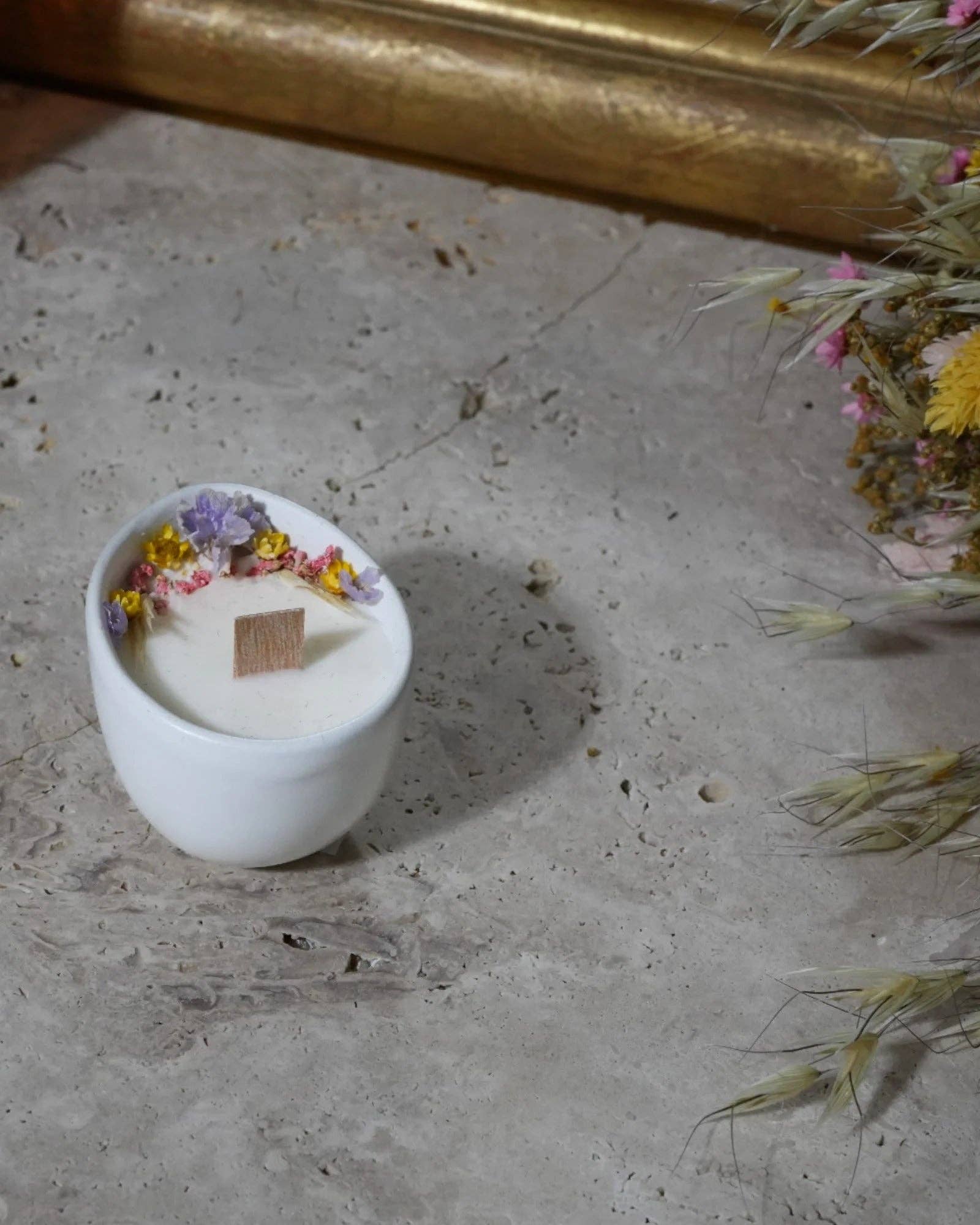 Florir – wholesale Burkljus – Liten blomdoftande ljus med bomullsblomdoft0