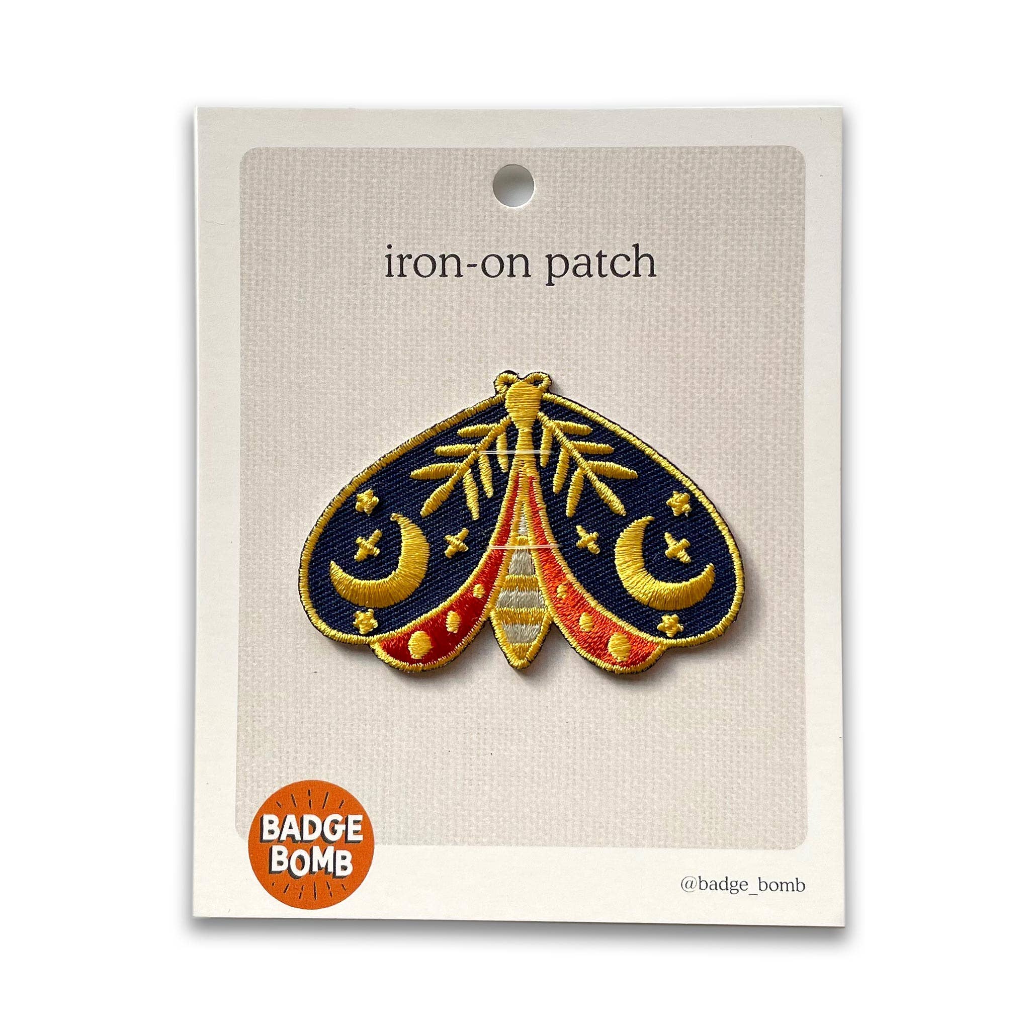 Badge Bomb - Wholesale Patch - Cosmic Moth Patch1