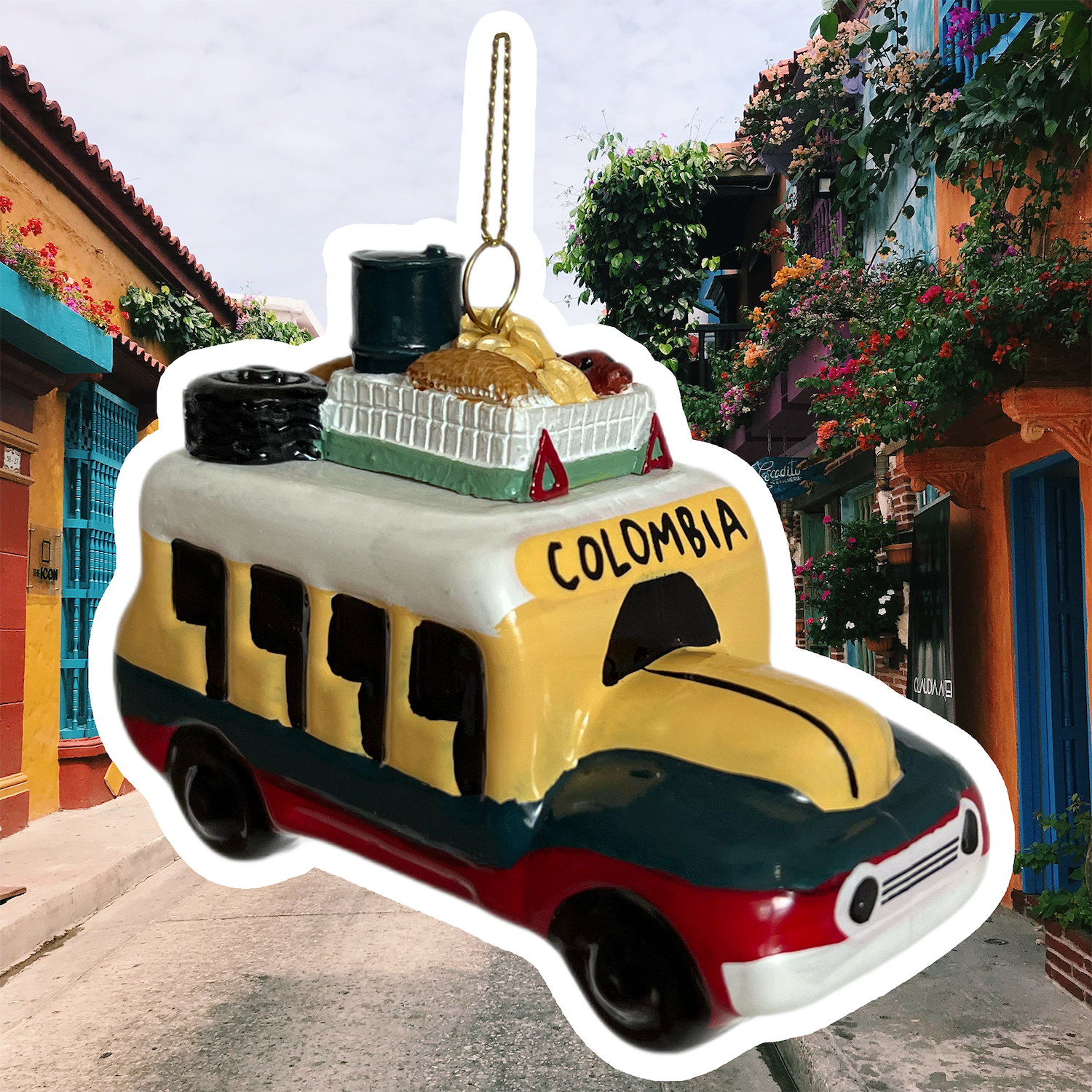 SITOS - Wholesale Christmas Decoration - Colombia Chiva Ornament3