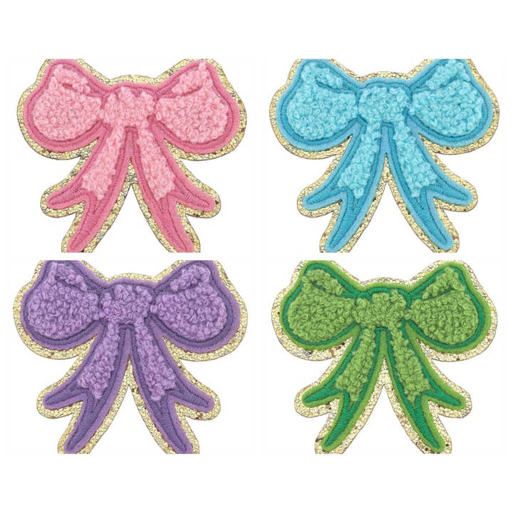 Chenille Embroidery Bow Self Adhesive Patch and other Purchase Wholesale self adhesive patches. Free Returns & Net 60 Terms on Faire trending on Faire.