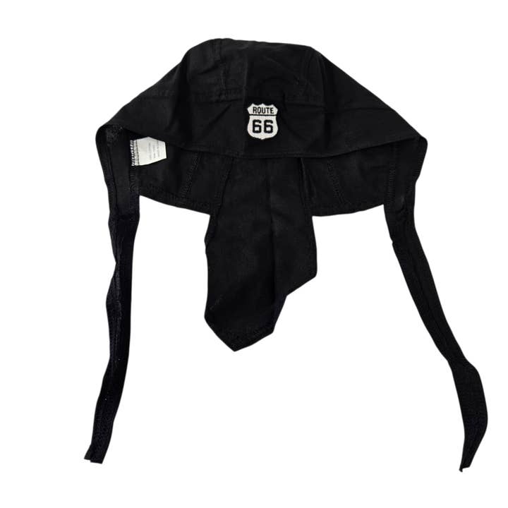Happy Wood Products - Wholesale Fashion headband – women's - ROUTE 66 Black Headwrap - W-01-68882