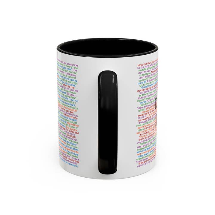 Laughable Printables – wholesale Coffee mug – Doctor Coffee Mug, 101 Physician Puns Cup, Medical Doc Gifts