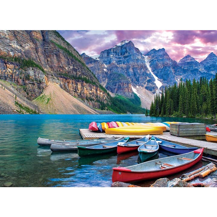 Eurographics Puzzles USA - Wholesale Puzzle - Adult - Canoes on the Lake1