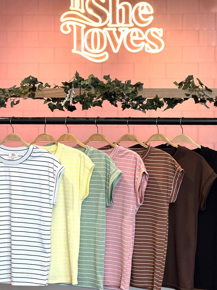 IST1094K Amicis Kate T-shirt Geel voor wholesale door If She Loves