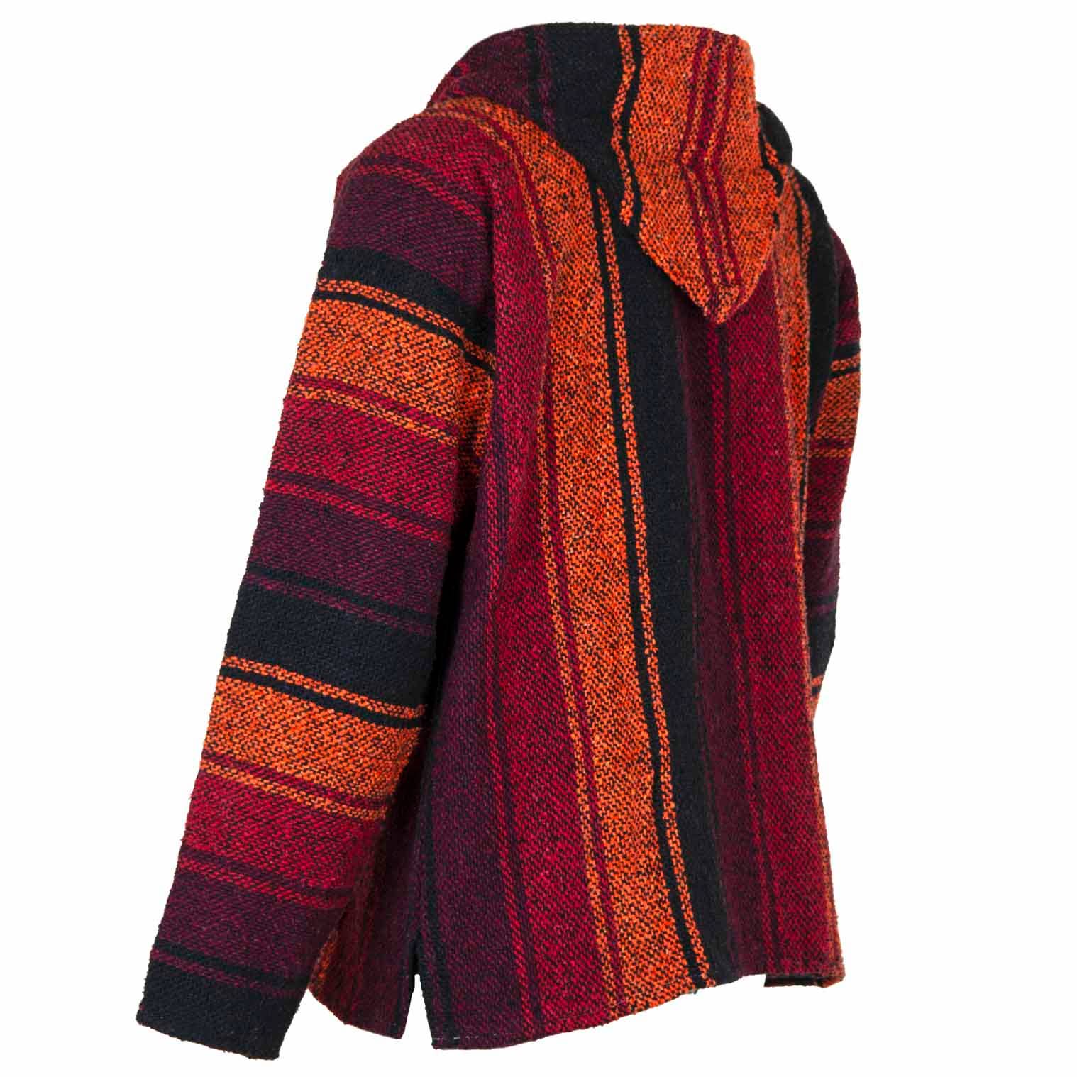 Siesta – wholesale Hoodie – Men's – Baja Hoodie - Sunset Orange2