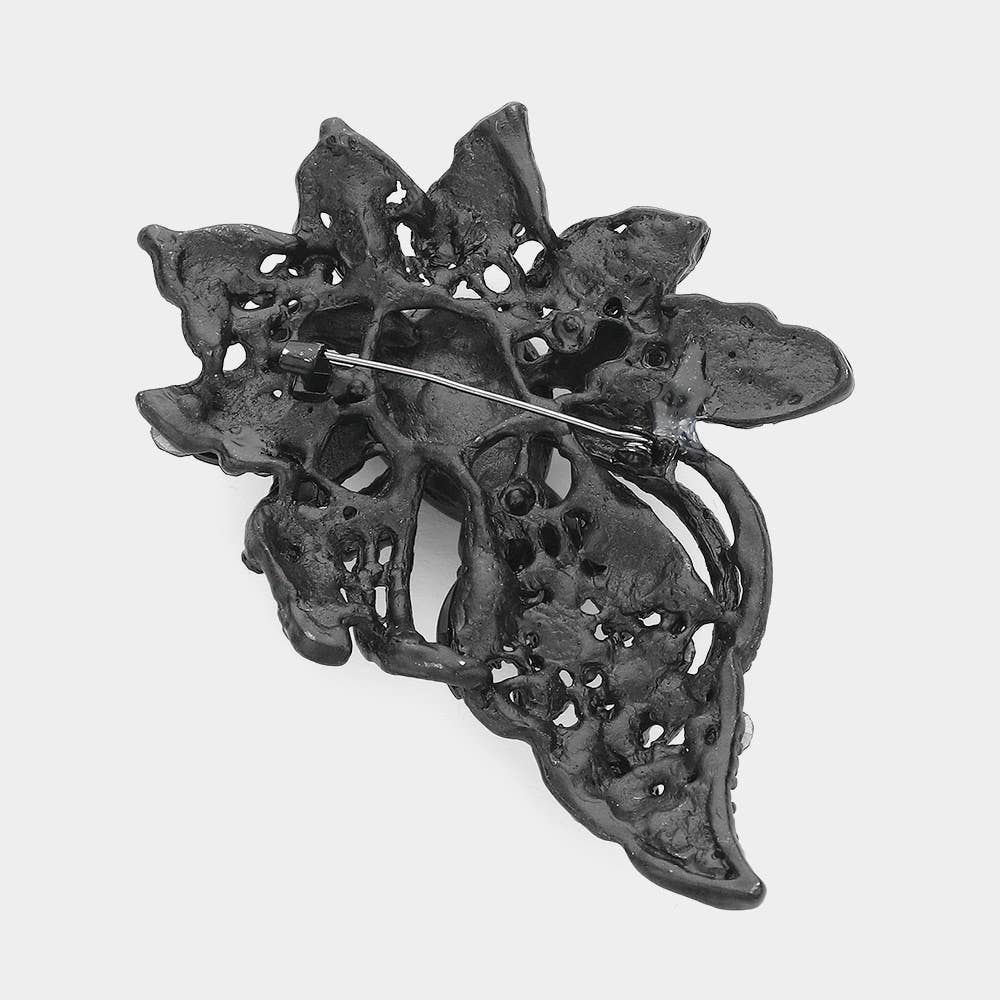 Sensibling Corp. – wholesale Brosch – Blomsterkristall Pavé Bukett Brosch / Hänge12