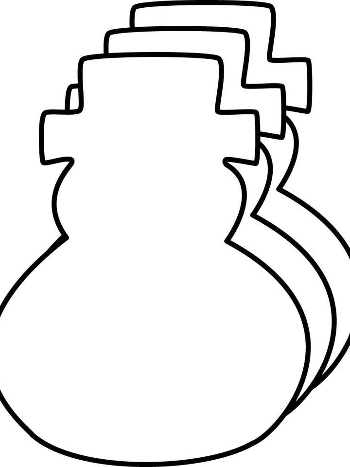 Recorte pequeño de un solo color - Muñeco de nieve para venta al por mayor de Creative Shapes Etc.