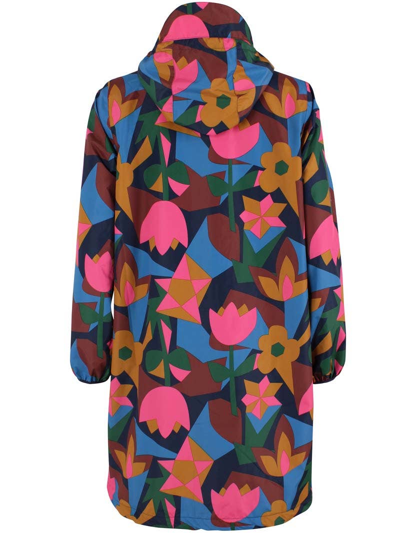 Danefae København - Wholesale Raincoat - Women's - Danedith Rain Coat Dk Navy GEOFLEUR4