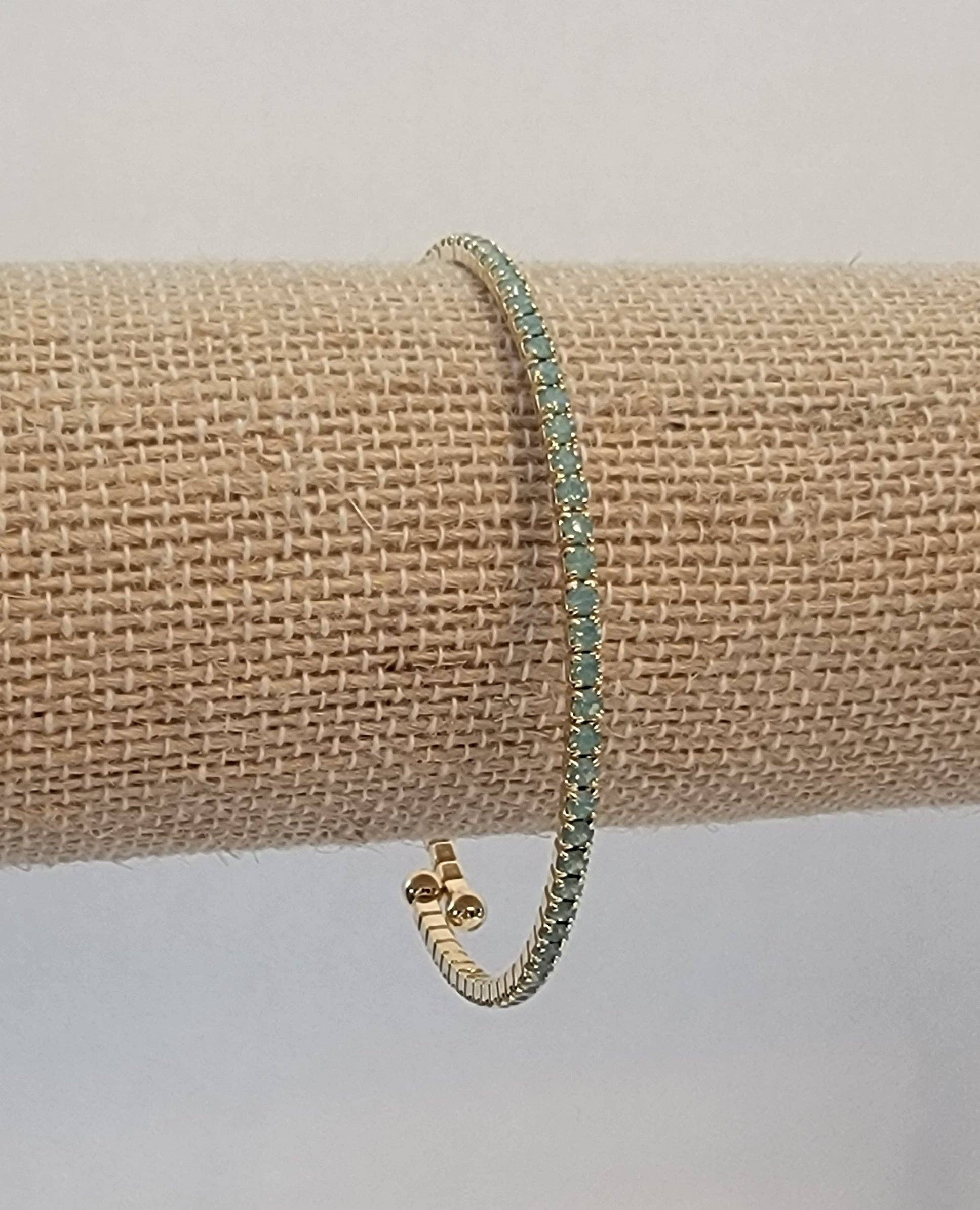 BETTYOH INC - Wholesale Beaded Bracelet - OPAL Gold Metal Bracelet4