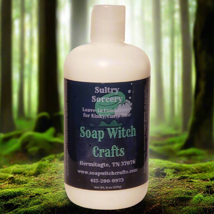 Sultry Sorcery Leave-In Conditioner - Spearmint Eucalyptus for wholesale by Soap Witch Crafts