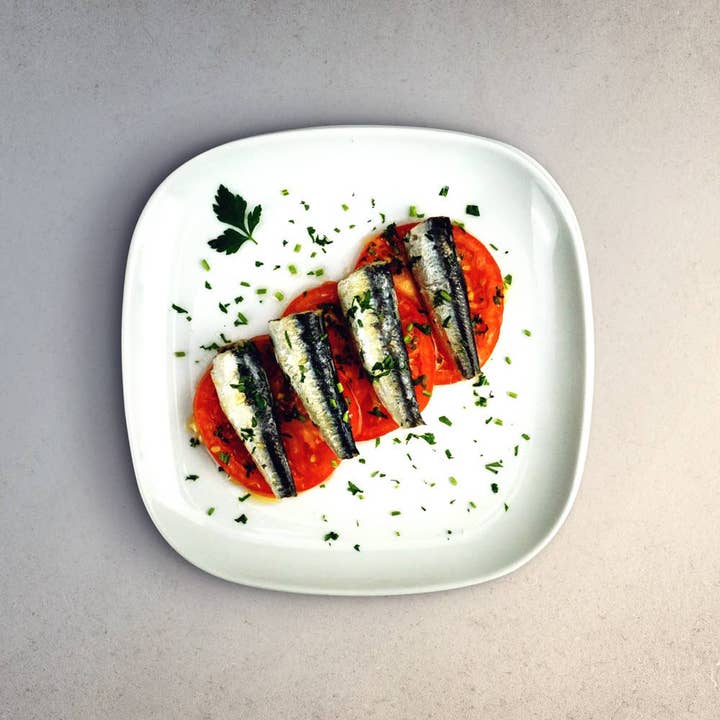 meDINEterranean - Wholesale Tinned Fish - La Narval. Small Sardines in Olive Oil