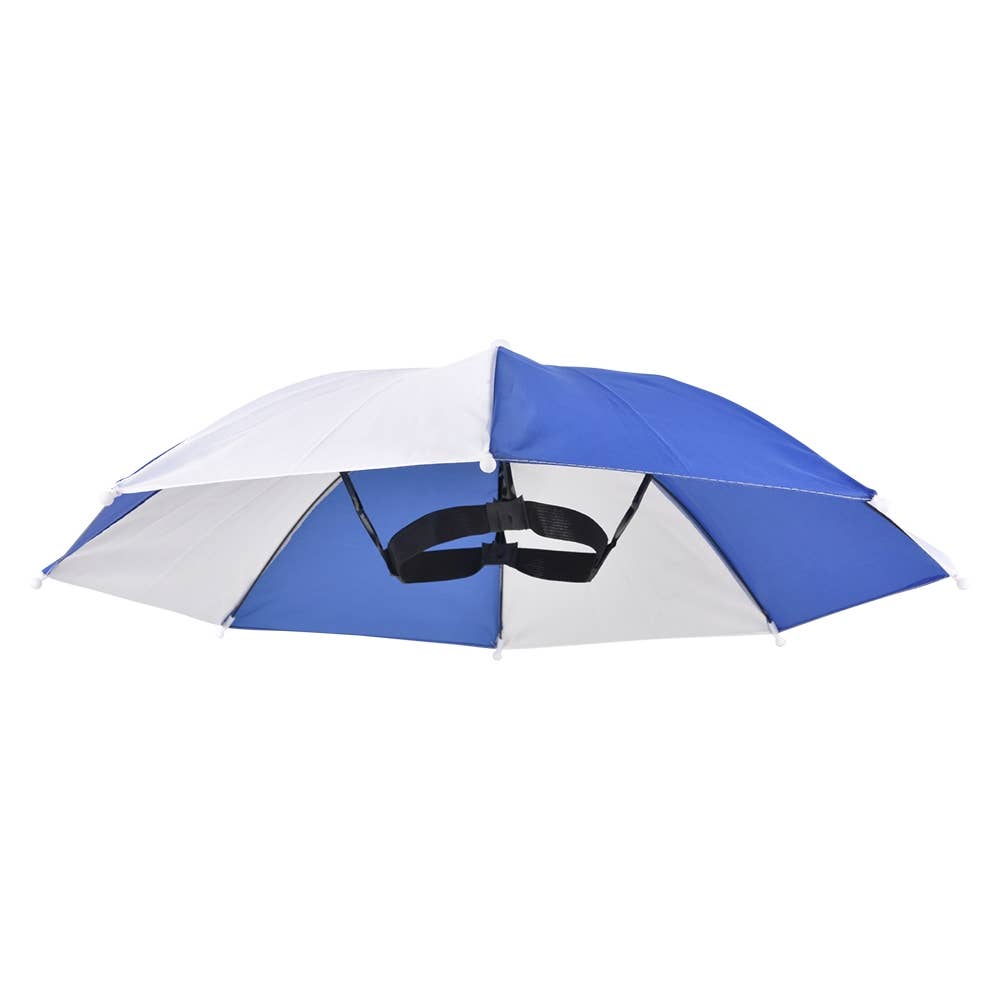 La Luna Bella - Toys – wholesale Classic toy – Kids – Blue And White Umbrella Hat 20"- LLB Toys1