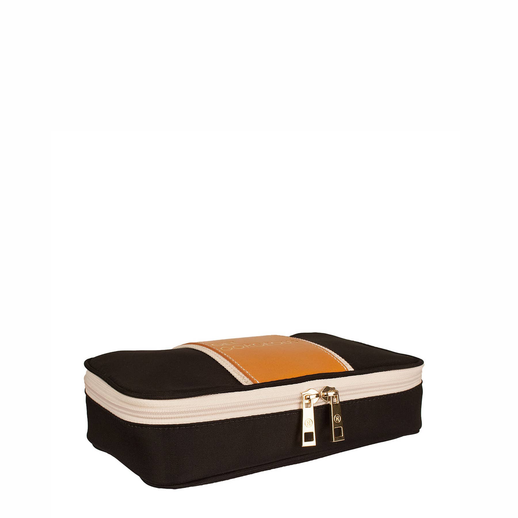Boulevard - Wholesale Makeup/Cosmetic Bag - "Megan" Nylon and Leather Makeup Case (Personalizable)11
