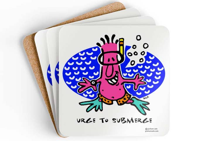 Graham Sale - Wholesale Coasters - Urge To Submerge.0