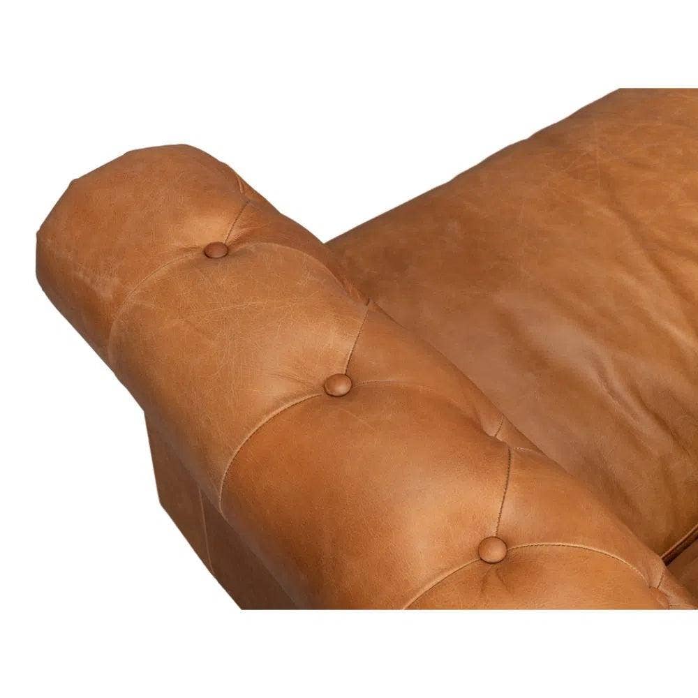 LOOMLAN - Wholesale Sofa - Chesterfield Kingston Sofa Tan Leather8