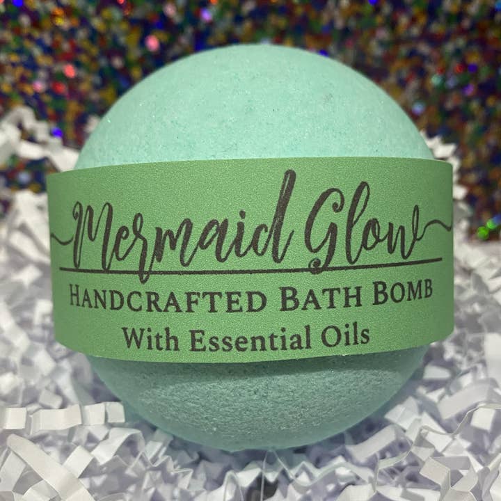 Mermaid Glow Bath Bomb for wholesale by Beauty By PharmD