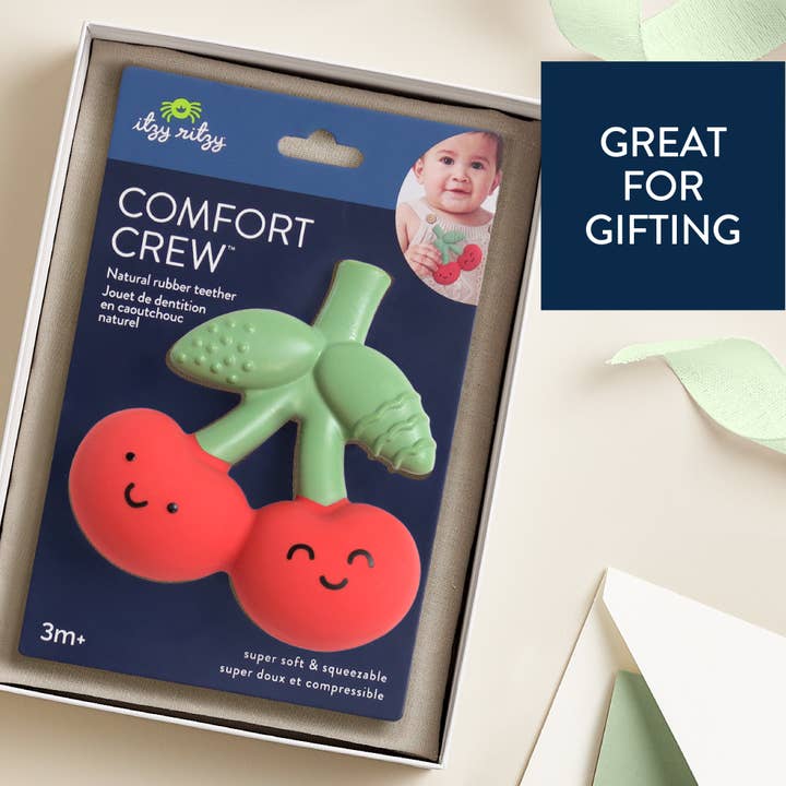 *NEW* Comfort Crew™ Cherries and other Purchase Wholesale tuffy teether. Free Returns & Net 60 Terms on Faire trending on Faire.