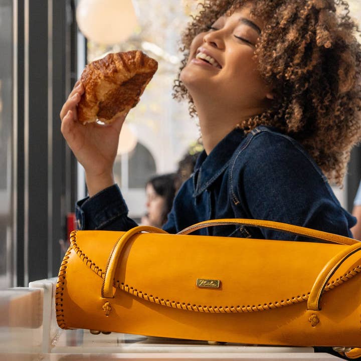 NILA BAGS - Wholesale Top Handle Bag - Women's - The Nila Claret Bag9