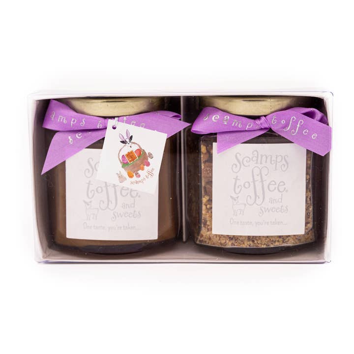 Toffee Sauce and Bits Gift Set - Easter for wholesale by Scamps Toffee