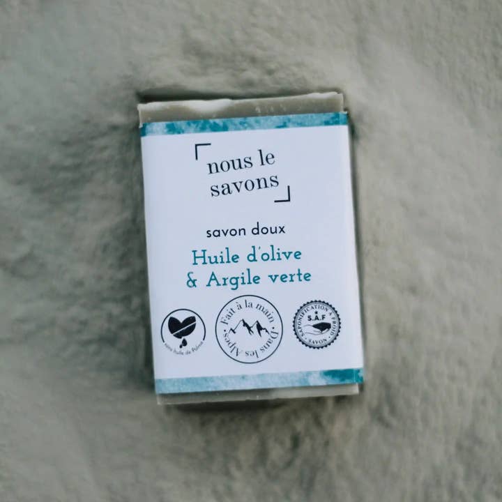 Nous Le Savons - Wholesale Bar Soap - Olive Oil & Green Clay Soft Soap2