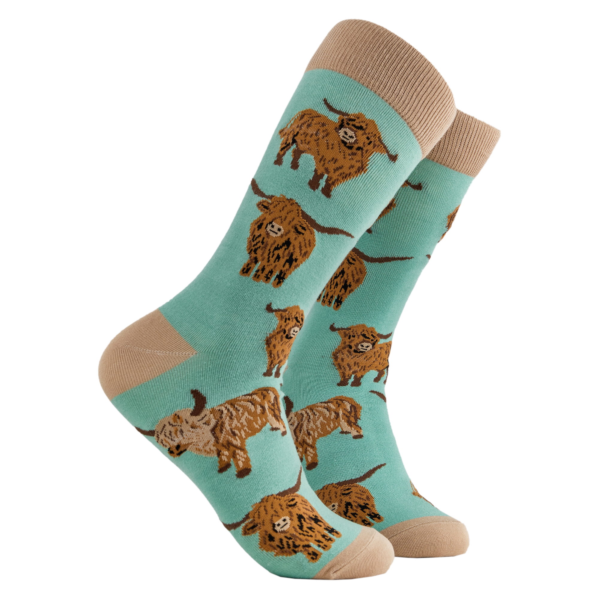 Socktopus - Wholesale Sokken - Uniseks - Highland Cow Socks - Och Aye the Moo!2