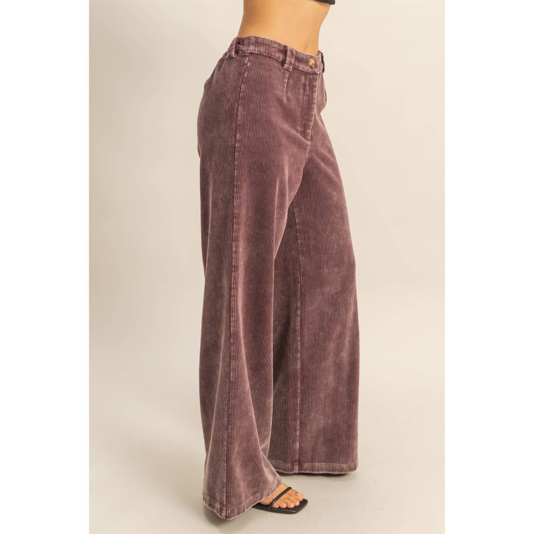 HYFVE - Wholesale Pants - Women's - Snow Garment Washed Corduroy Trousers12