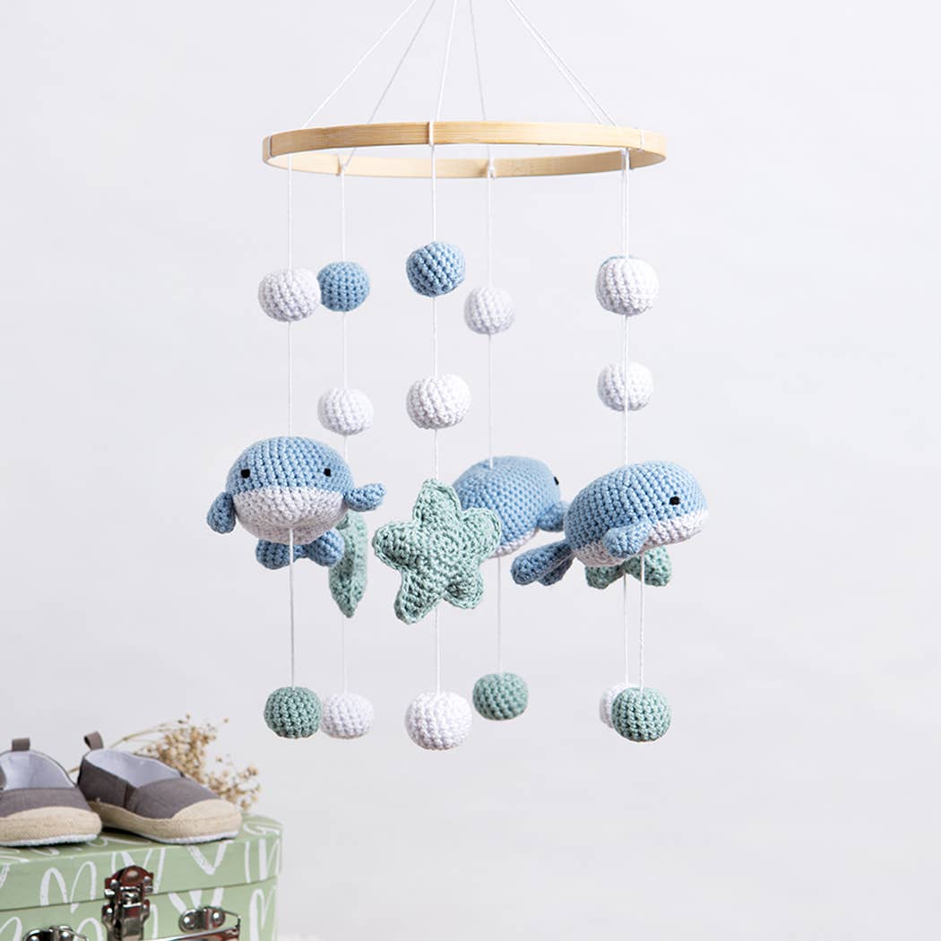 Wool Couture Company - Vendita all'ingrosso Kit per lavoretti fai da te - Kit all'uncinetto per bambini Whale & Starfish0