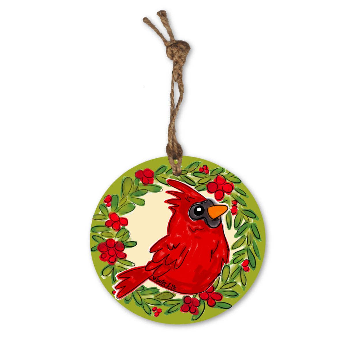 Baxter & Me - Wholesale Ornament - Christmas Cardinal Ornament1