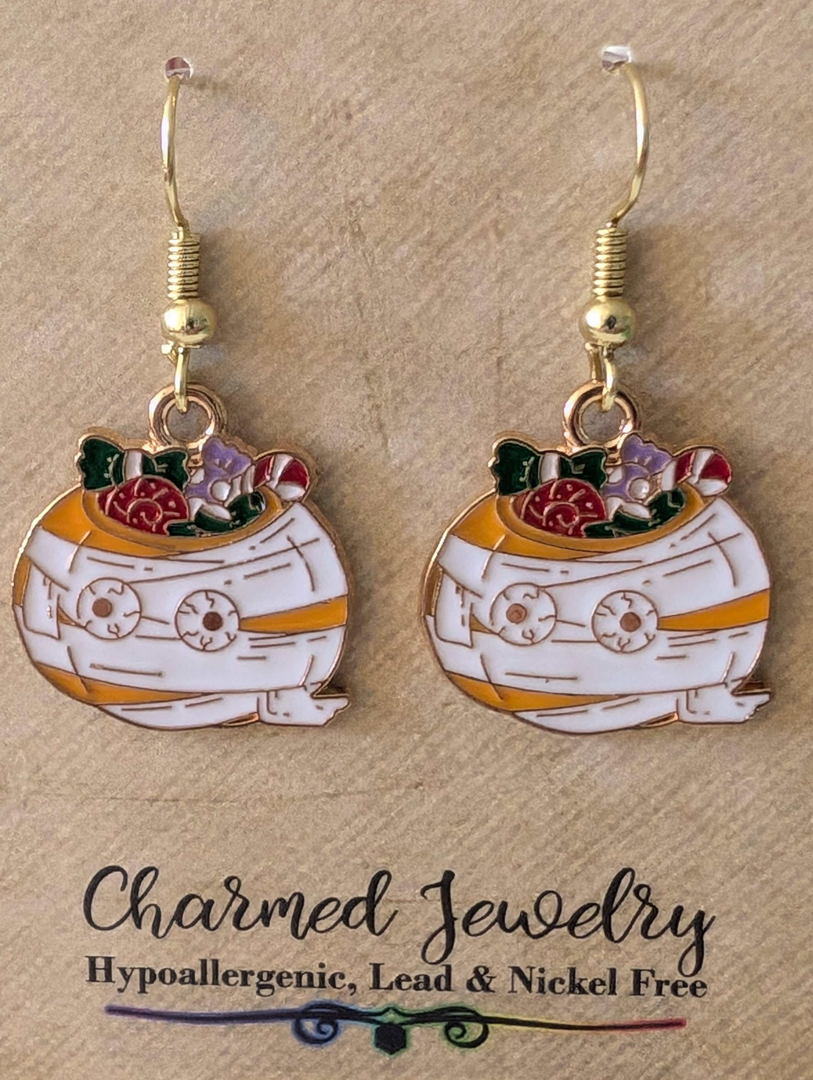 Con-Quest Crafts - Wholesale Charm/dangle bracelet - Nightmare Christmas Earrings, Necklaces & Zipper Pulls24