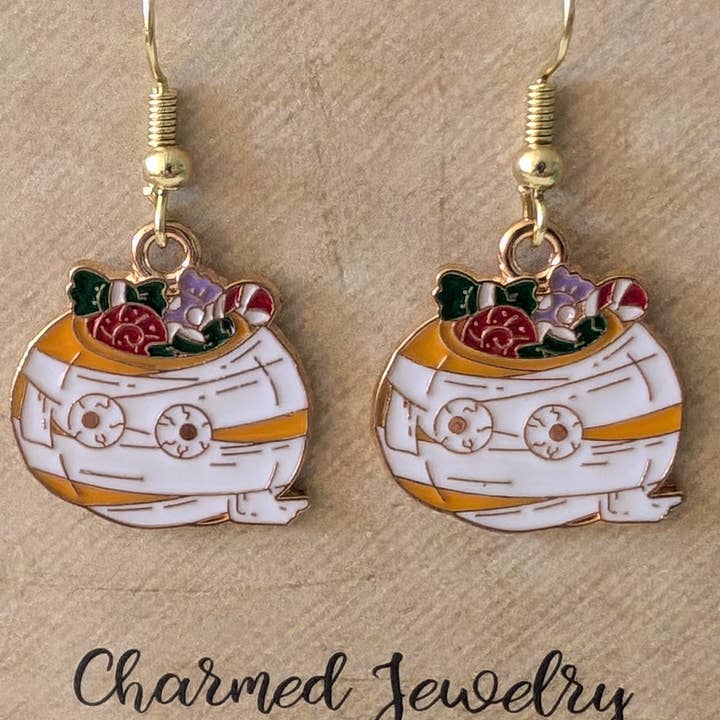 Con-Quest Crafts - Wholesale Charm/dangle bracelet - Nightmare Christmas Earrings, Necklaces & Zipper Pulls24