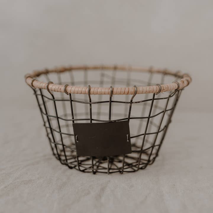 Eulenschnitt - Wholesale Basket - wire basket round 20cm (PU = 6 pcs)2