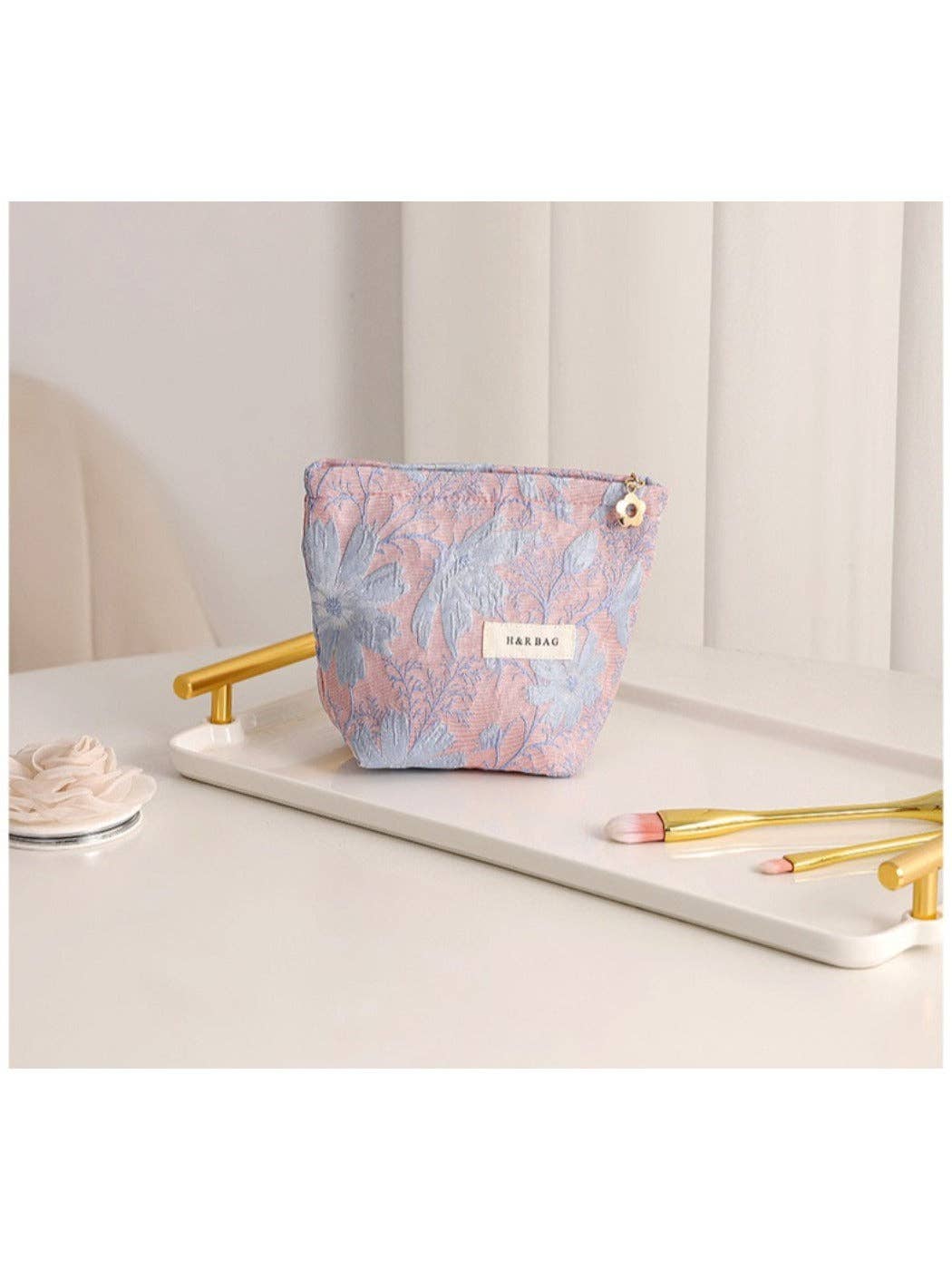 Funkyrel® Atzbranding Limited - Wholesale Makeup/Cosmetic Bag - Cosbai -  Elegant Cosmetic Bag with Floral Patterns2