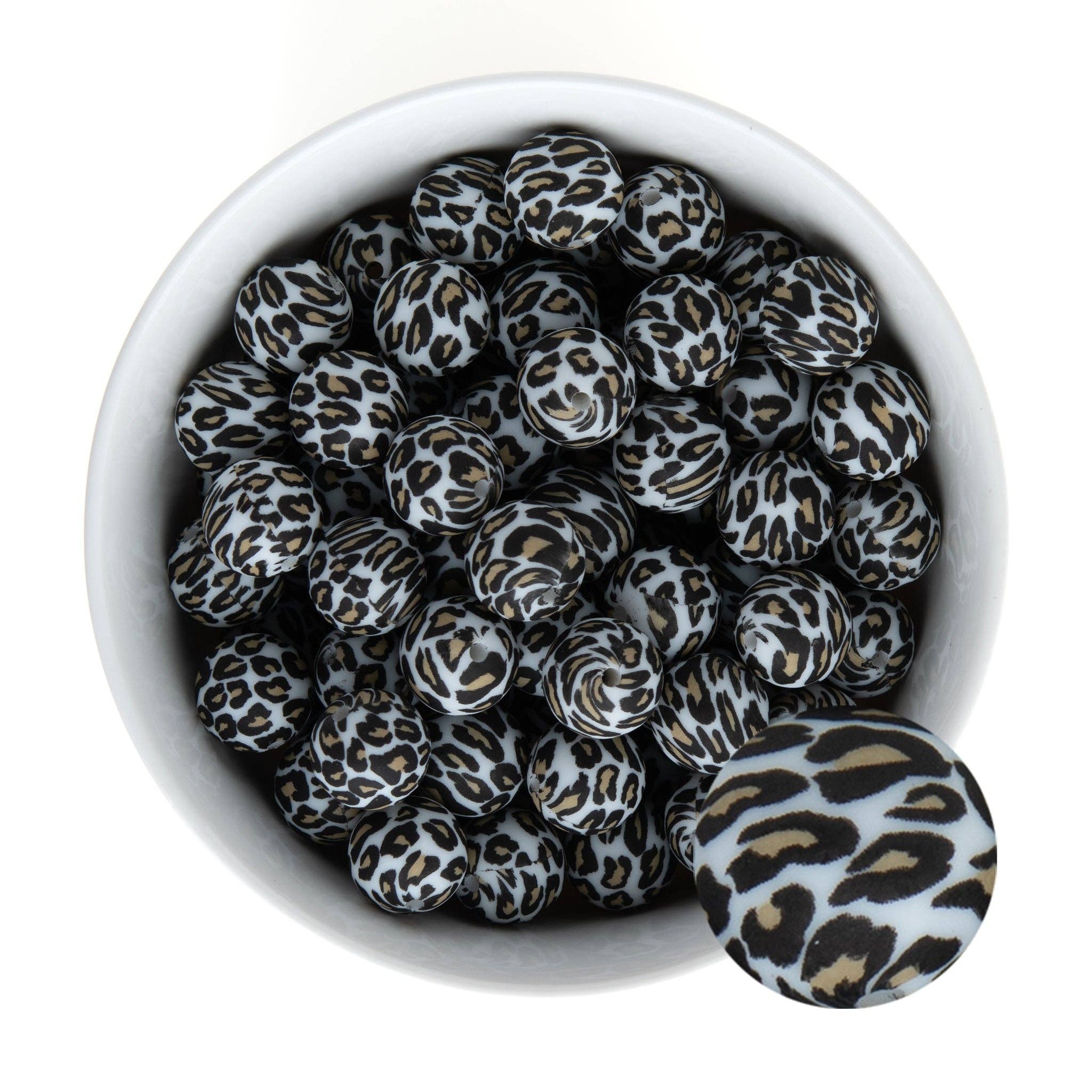 Cara & Co Silicone Craft Supply - Wholesale Craft Supplies - Standard Silicone Print Beads69