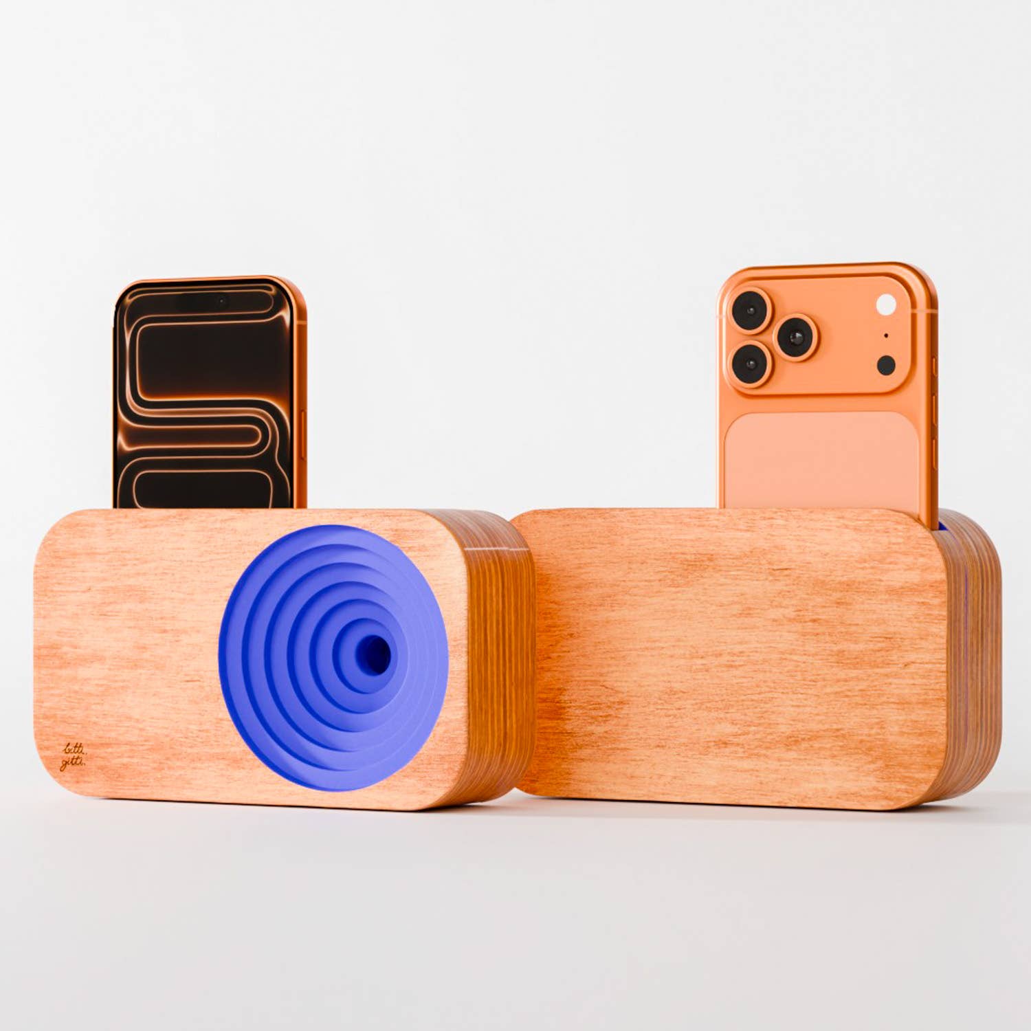 Bitti Gitti Design Workshop - Wholesale Speakers - Coaster Purple Wooden Sound System1