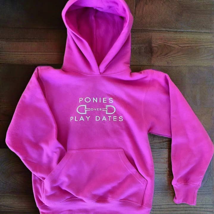 Jeunes Poneys au lieu de Rendez-vous - Rose vif avec Blanc pour la vente par Laced Reins Equestrian