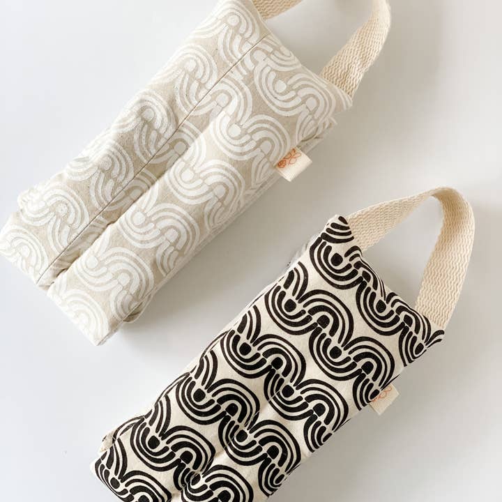 Sarah Bertochi - Handmade - Wholesale Hot/Cold Compress - Neck/Shoulder Wrap Lavender - Circles3