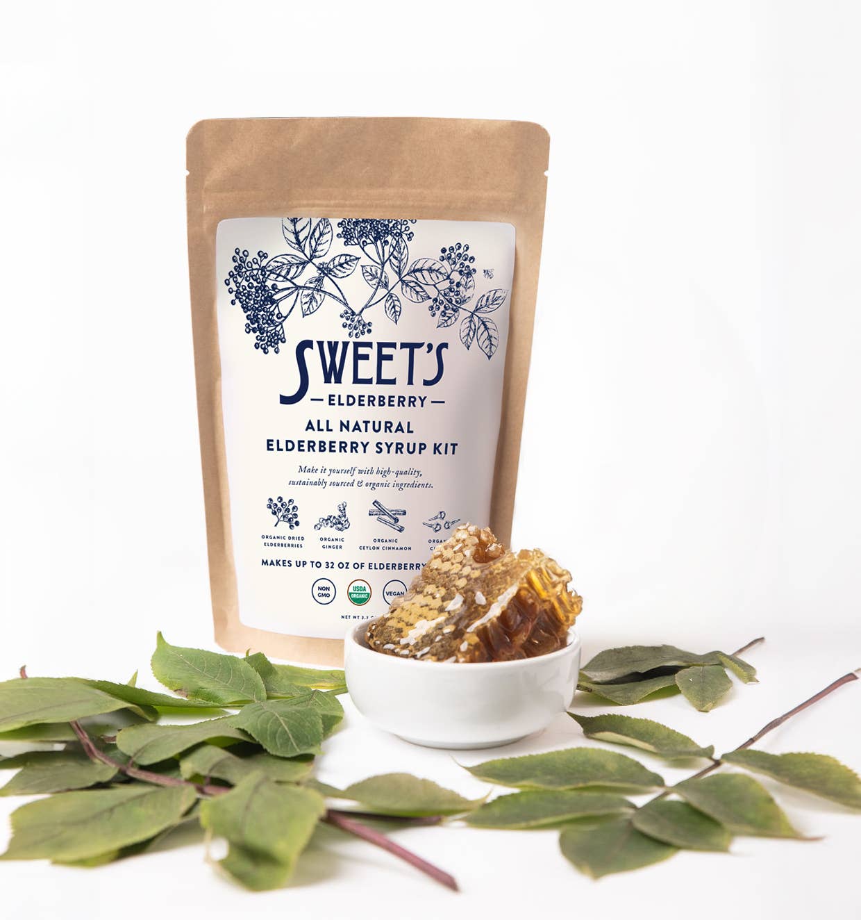 Sweet's Elderberry - Wholesale Oral Supplement/Vitamin - Elderberry Syrup DIY Kit3