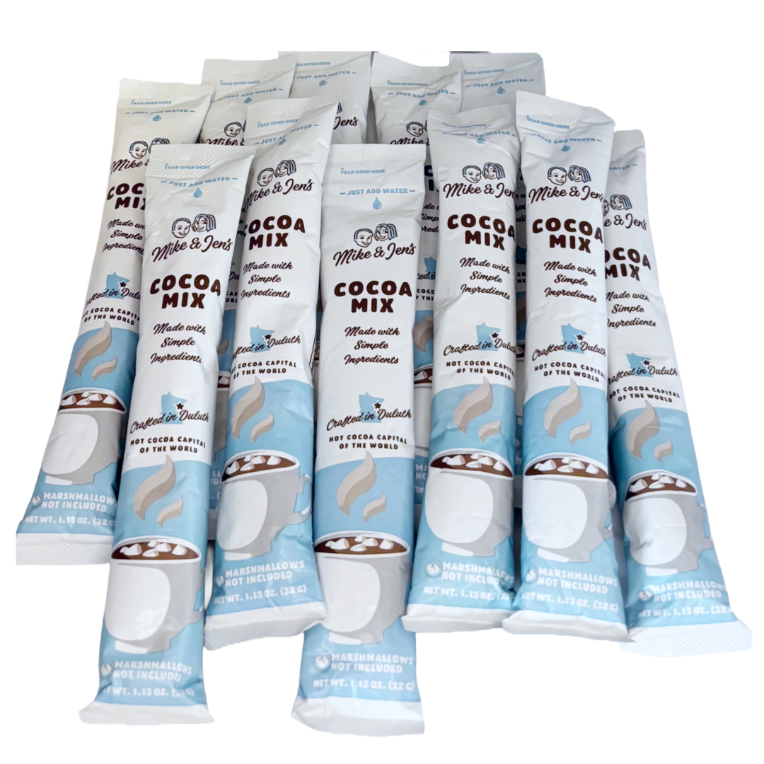 Mike and Jen's Hot Cocoa - Vente Préparations/kits pour chocolat chaud - Chocolat chaud à portion individuelle de Mike et Jen (32 g chacun)6