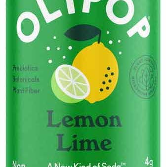 Hudson Meat Company - Wholesale Soda/Carbonated Drink - SODA RF LEMON LIME SPARKLING - OLIPOP