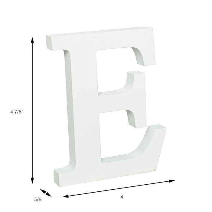 Portofino International Trading, USA - Wholesale Decorative Tabletop Object - Wood Letters - E1
