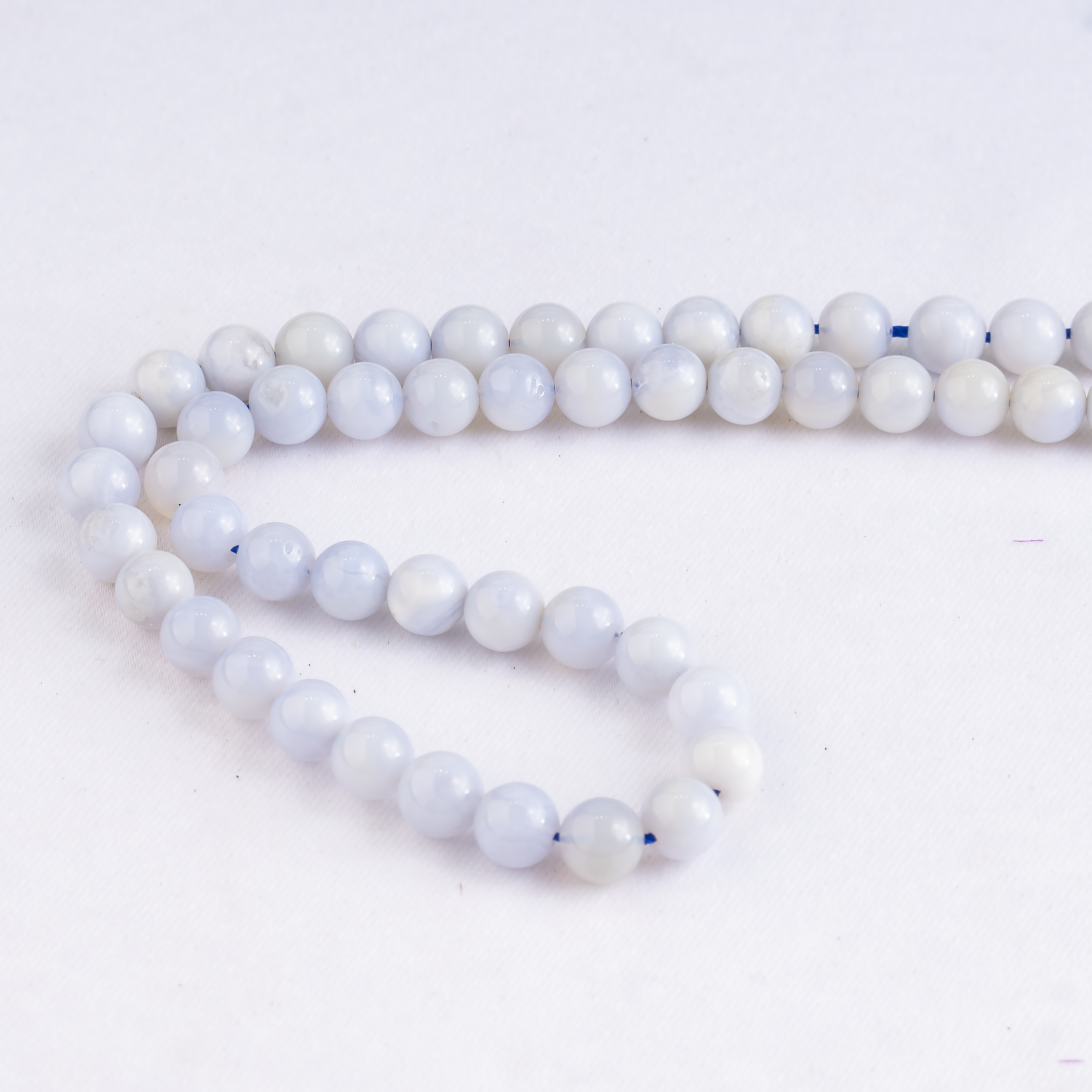 Soothing Crystals Beads – Großhandel Perlen – Kristall Schmuckperlen | Blaues Spitzenachat | Edelsteinperlen8